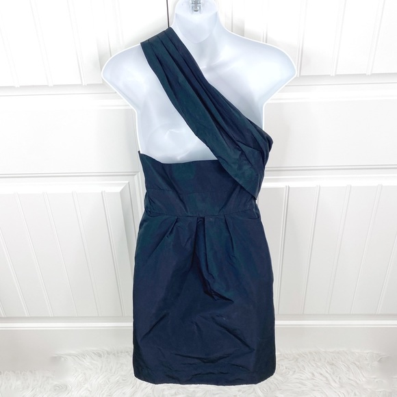 BCBGeneration One-Shoulder Mini Cocktail Dress 4 - Picture 3 of 4